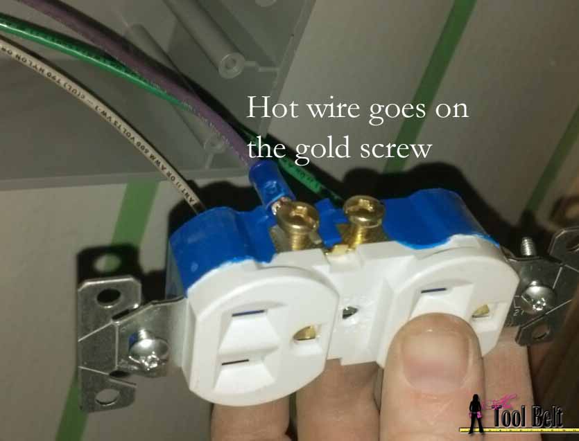What Wire Goes To Gold Screw