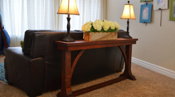 Narrow Sofa Table