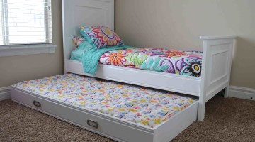 Simple Twin Bed Trundle