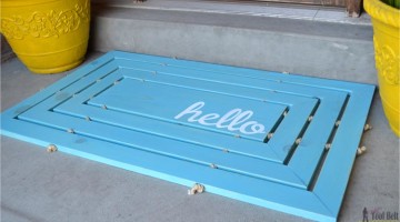 Wooden Door Mat
