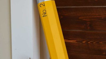 Giant Pencil Decoration
