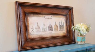 How to Resize a Wood Picture Frame
