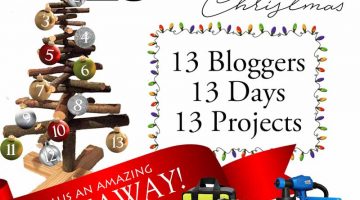 13 days of Christmas Woodworking Countdown