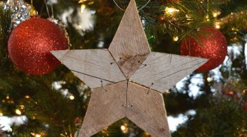 Rustic Patchwork Wood Stars