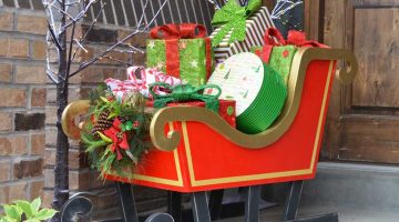 DIY Santa Sleigh