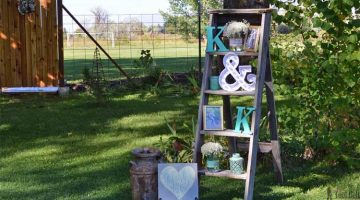 DIY Decorative “Vintage” Wood Ladder