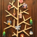 Wooden wall tree – knockoff