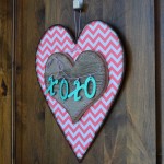 Valentines Heart Door Decoration – free pattern