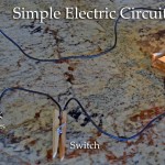 How to make a simple electrical circuit with stuff from around the house.