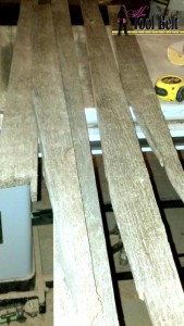 planks of rustic wood