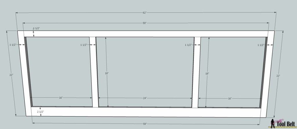 Media center tv faceframe dimensions copy