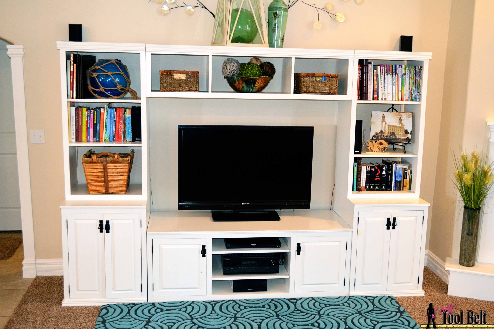 Entertainment Center Pb Media Center Plan Bookshelves