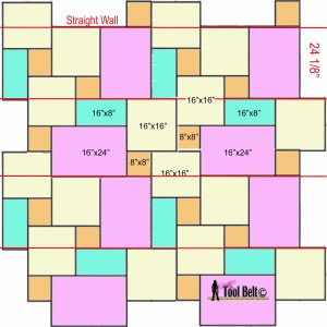 Versailles tile pattern and guides