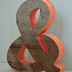 Chunky rustic ampersand 'and' symbol pattern on hertoolbelt.com