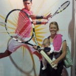 gigantic tennis racket