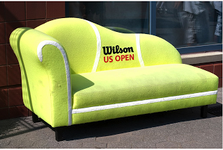 tennis ball couch