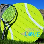 Tennis Ball Pallet Sign