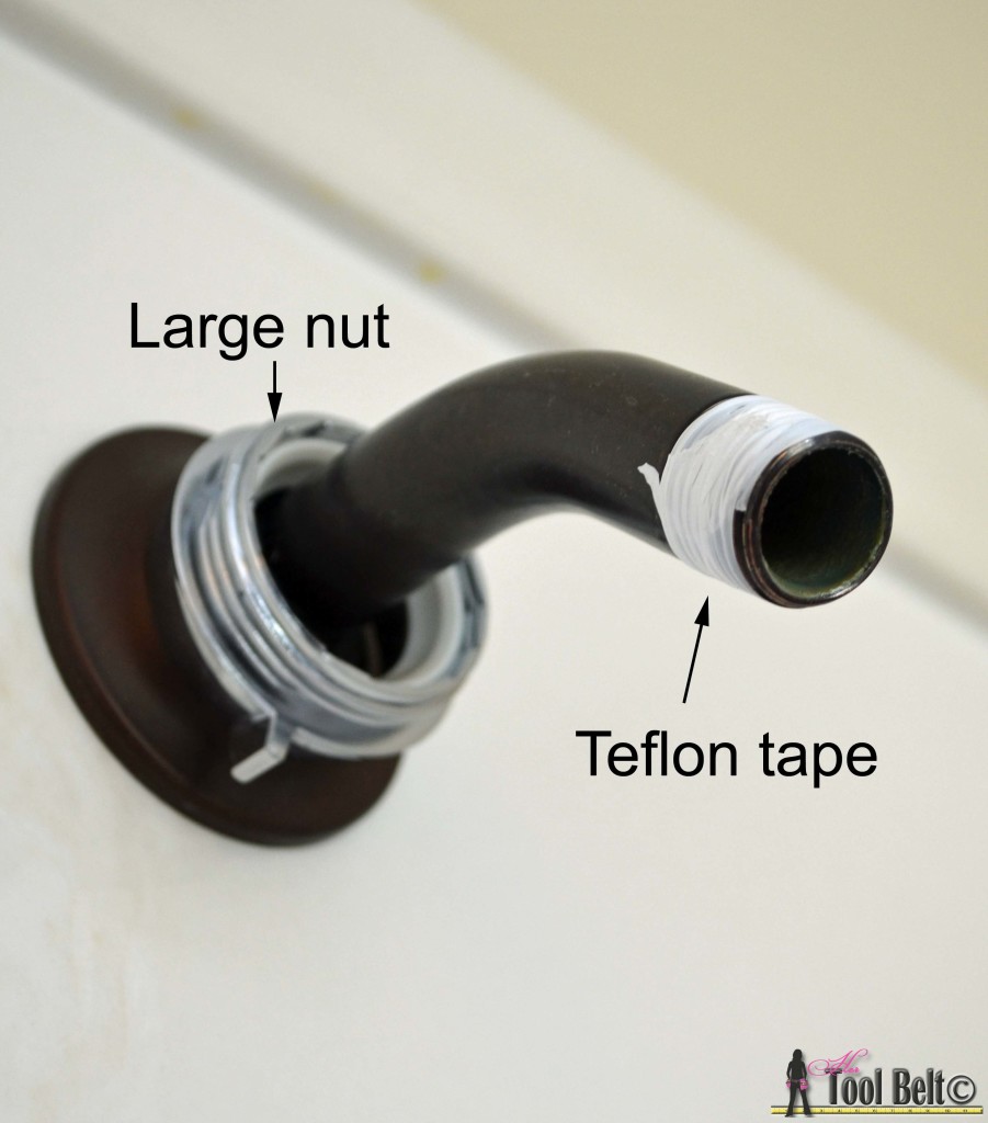 Install a customizable shower head in less than 10 min on hertoolbelt.com