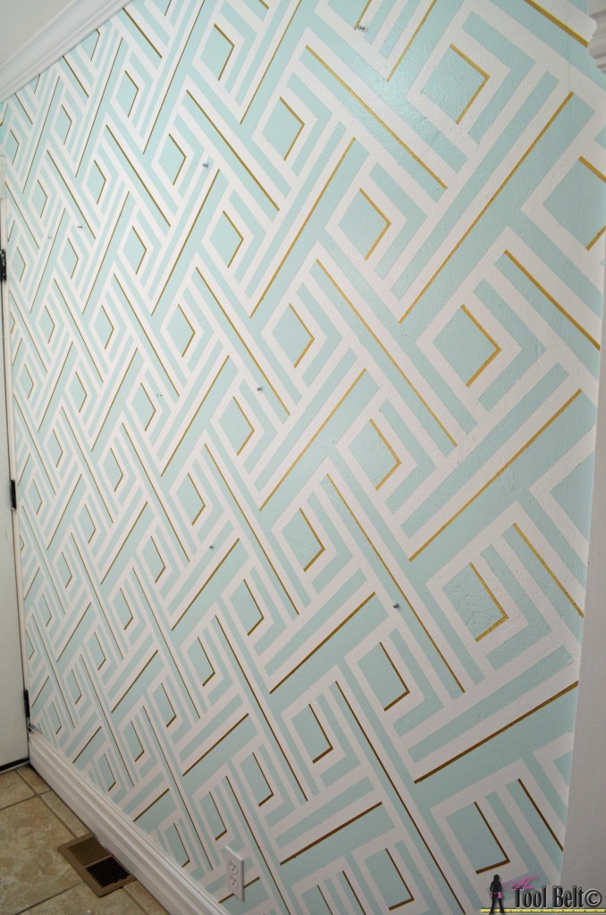 Geometric wall overall