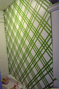 Mudroom diagonal lines