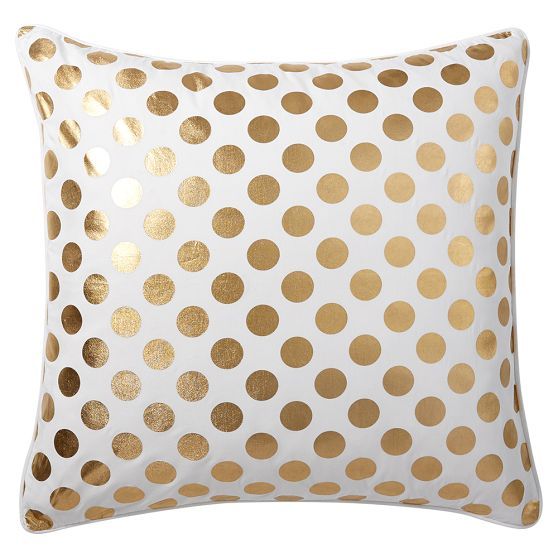 gold pillow