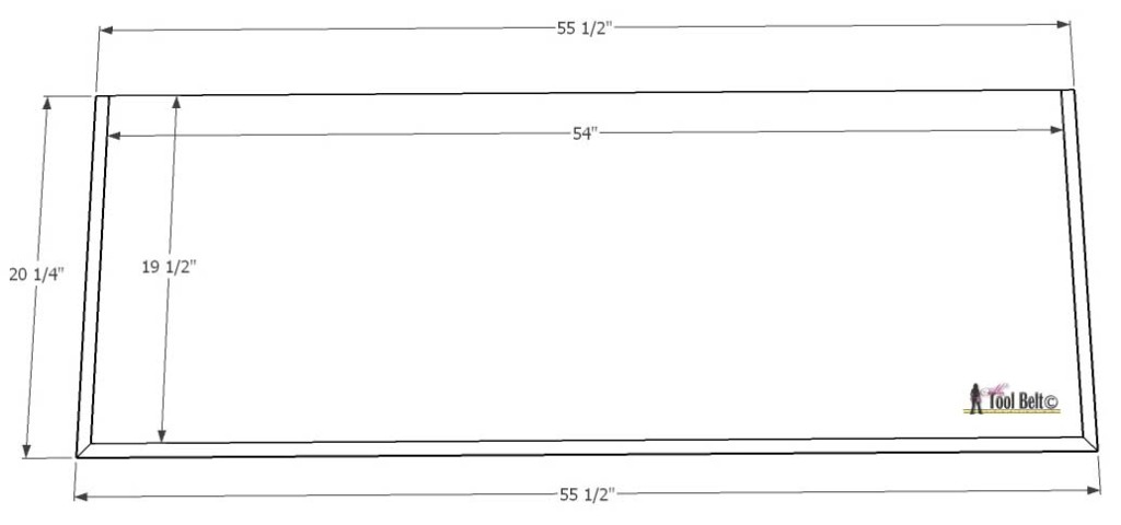 7 Drawer dresser -plain top