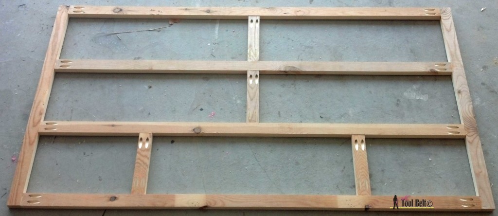 7 drawer dresser-face frame back