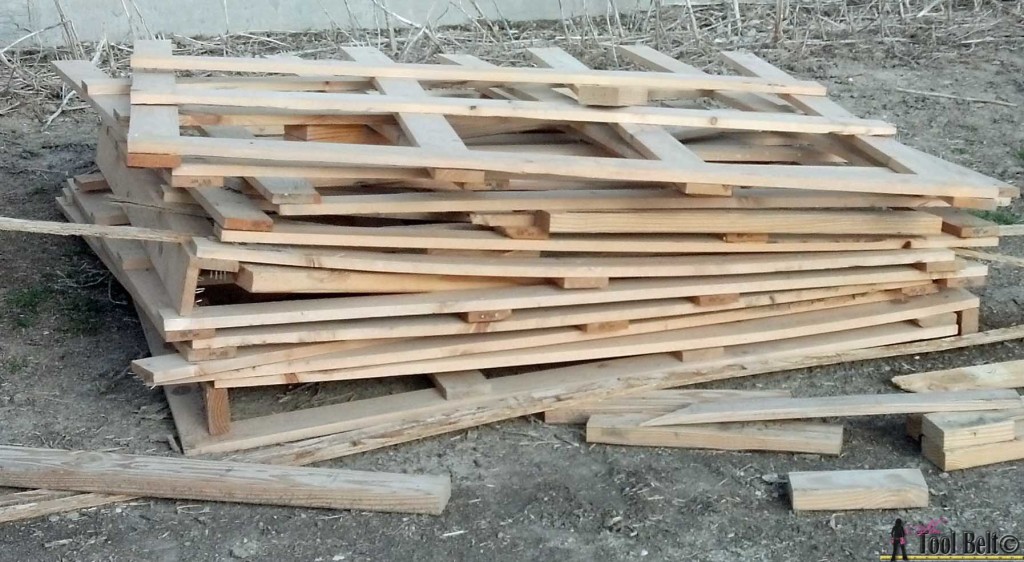 pile of pallets