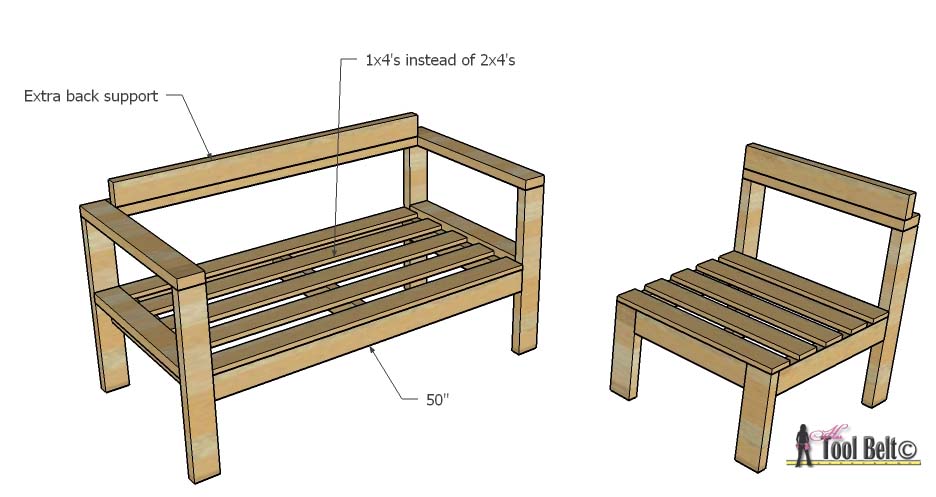 Diy Outdoor Seating Her Tool Belt