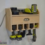 Cordless Drill Storage – Charging Station