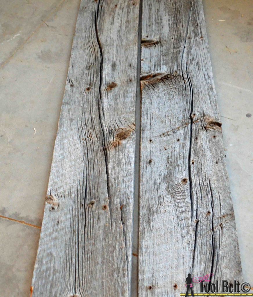 An easy way to add natural elements into your Christmas decor, build a rustic Christmas Tree from pallets or barn wood.