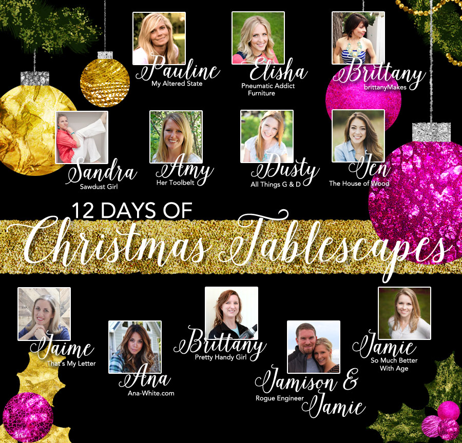 12 days of Christmas Tablescapes