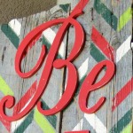 Be Merry Christmas Sign