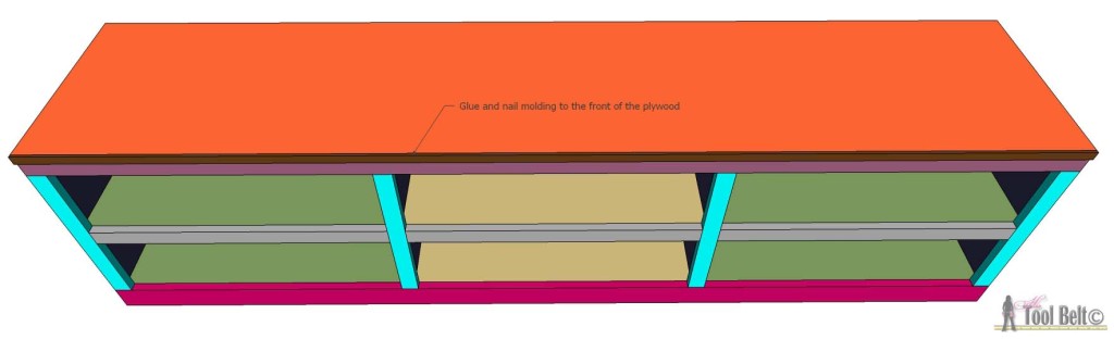 Organize those shoes with a shoe shelf bench, easily build it with pocket holes and these customizable woodworking plans.