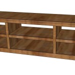 Shoe Shelf Bench with Pocket Holes