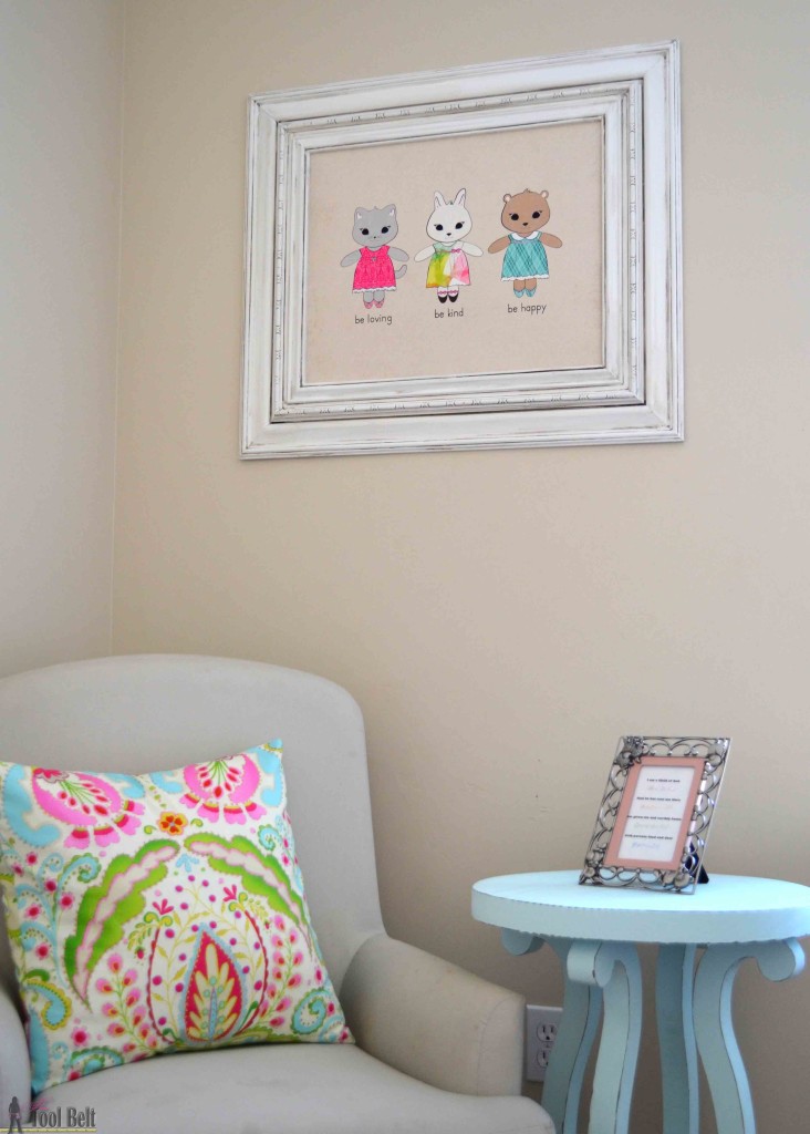 Build a DIY custom picture frame using moulding from the hardware store, so much cheaper than a framing store. 