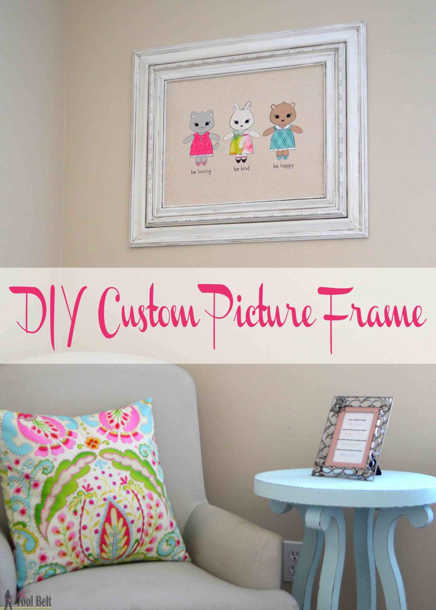 Custom DIY Picture Frames--Without Any Fancy Tools!