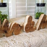 Rustic Mr and Mrs Blocks