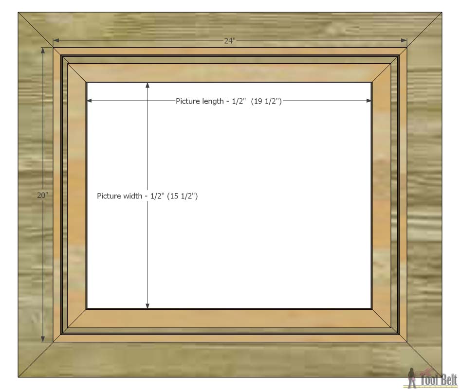 Build a DIY custom picture frame using moulding from the hardware store, so much cheaper than a framing store. 