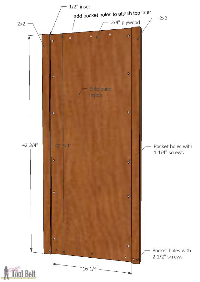 Build a gorgeous tall dresser with tapered legs for your bedroom, free woodworking plans.