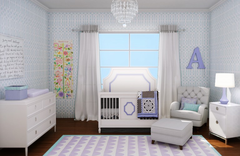 baby-girl-nursery-ideas-aqua-and-lavendar-768x498