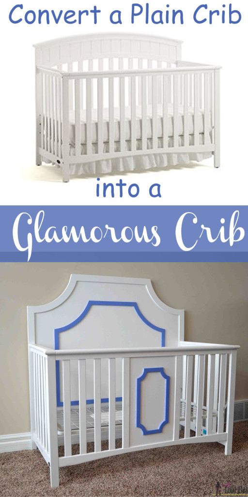 This is so cool! I can change my old crib into a glamorous designer style crib for about $50.