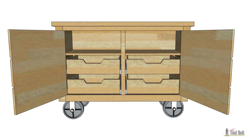 Convert an old cabinet into an industrial cart or build one from scratch with these free woodworking plans.  You have got to see the before pics, unbelievable!!!