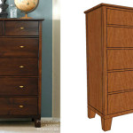 Tall Dresser with Tapered Legs