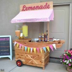 DIY Lemonade Stand with Wheels