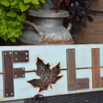 Wooden Fall Sign