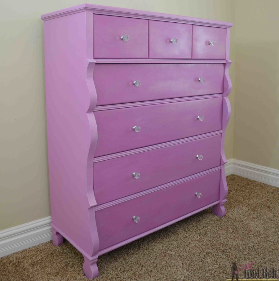 empire dresser in princess-purple