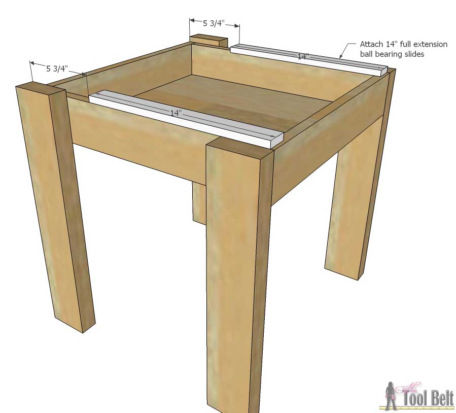 Simple Kid's Table and Chair Set - Her Tool Belt