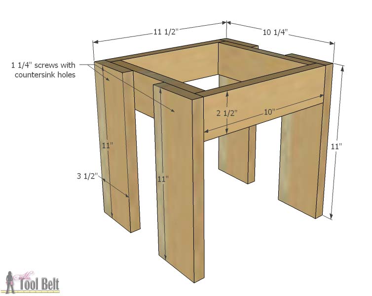 Simple Kid S Table And Chair Set Her Tool Belt