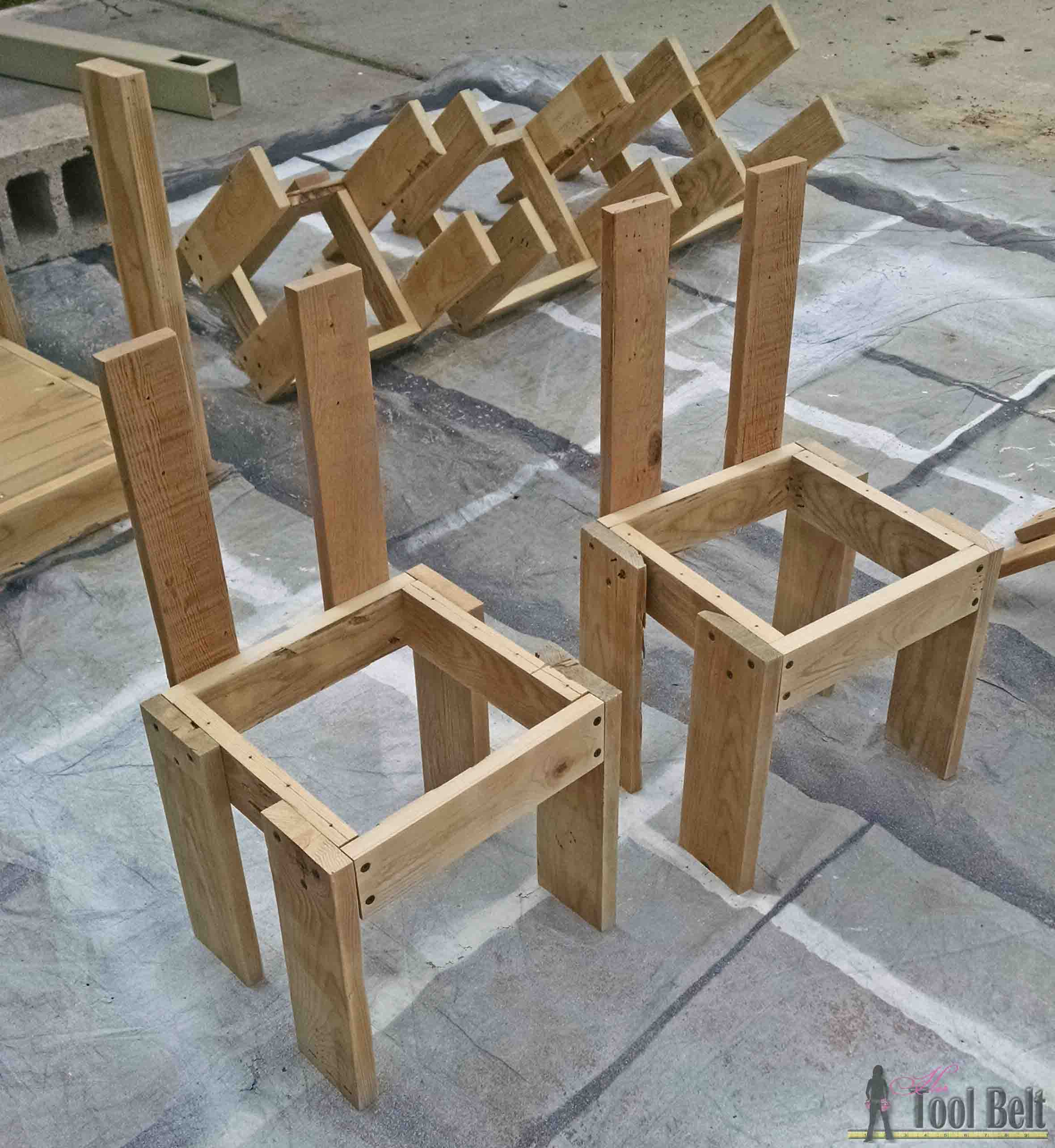 Simple Kid S Table And Chair Set Her Tool Belt
